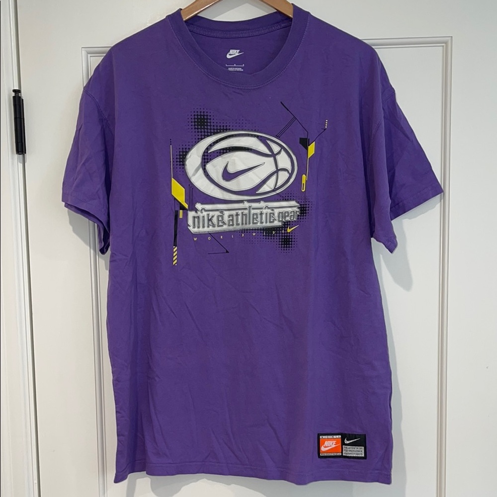 Nike Tee Shirt Violet Large